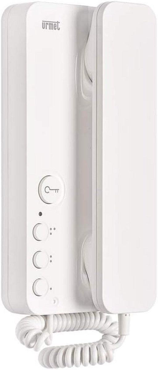 2Voice Comfort Intercom Handset voor Wandmontage, Wit