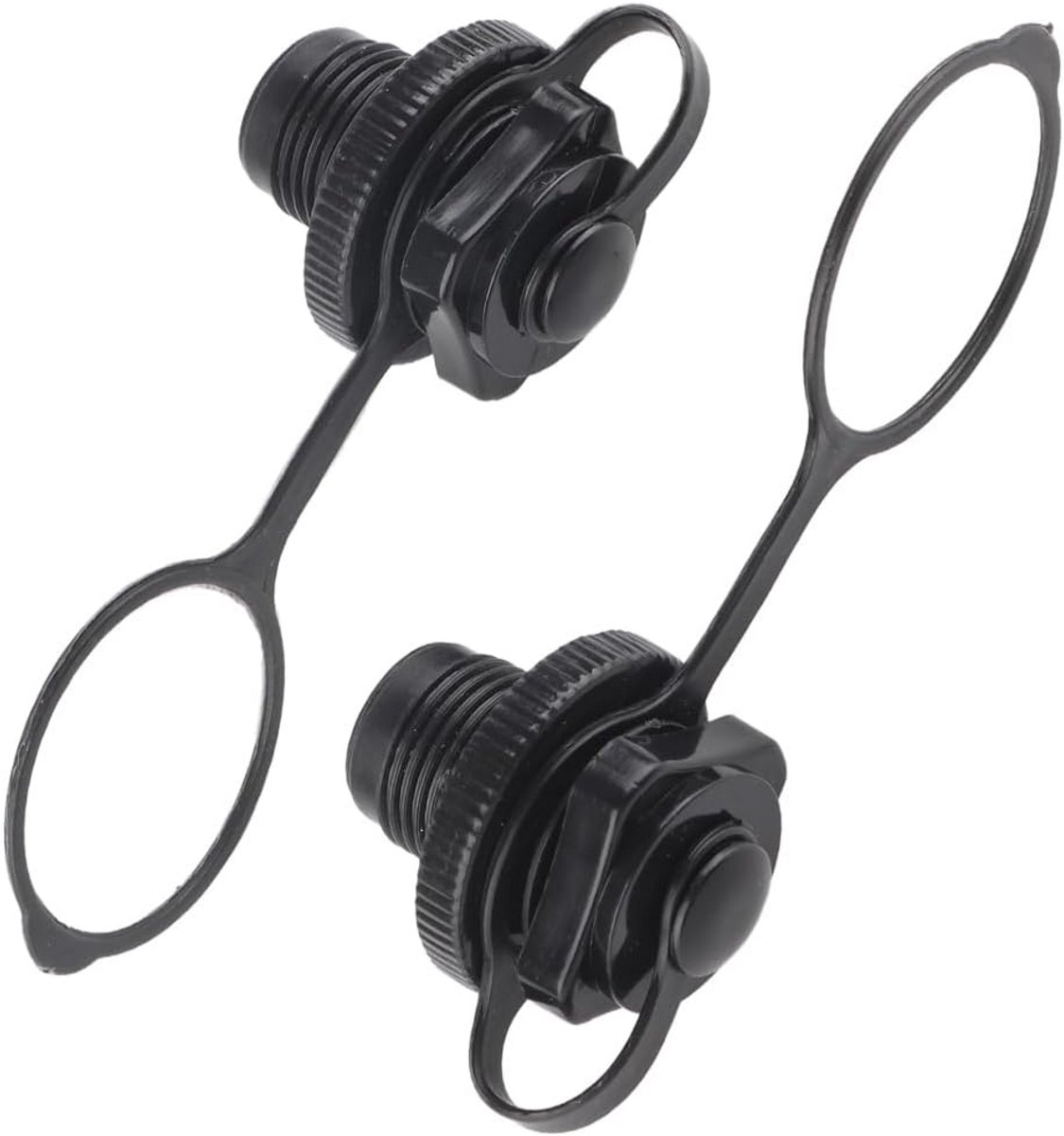 Set van 2 Luchtkleppen voor Opblaasbare Artikelen - Boston Ventiel Vervanging voor Kajak en Rubberboot