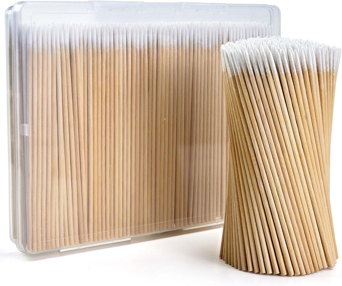 Puntige Wattenstaafjes - Micro Swabs Precisie - Make-up Aanbrengen - Fijne Punt Nauwkeurig - 400 stuks - Niet gespecificeerd