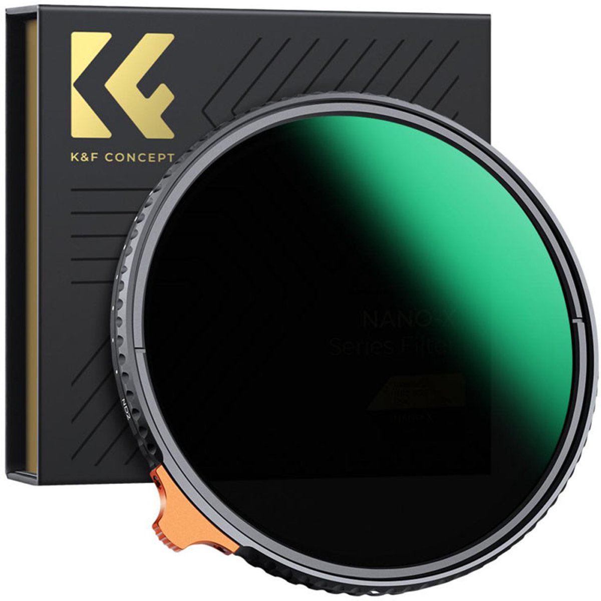 K&F Nano X HD ND2-400 Filter mit grüner Beschichtung, 55 mm