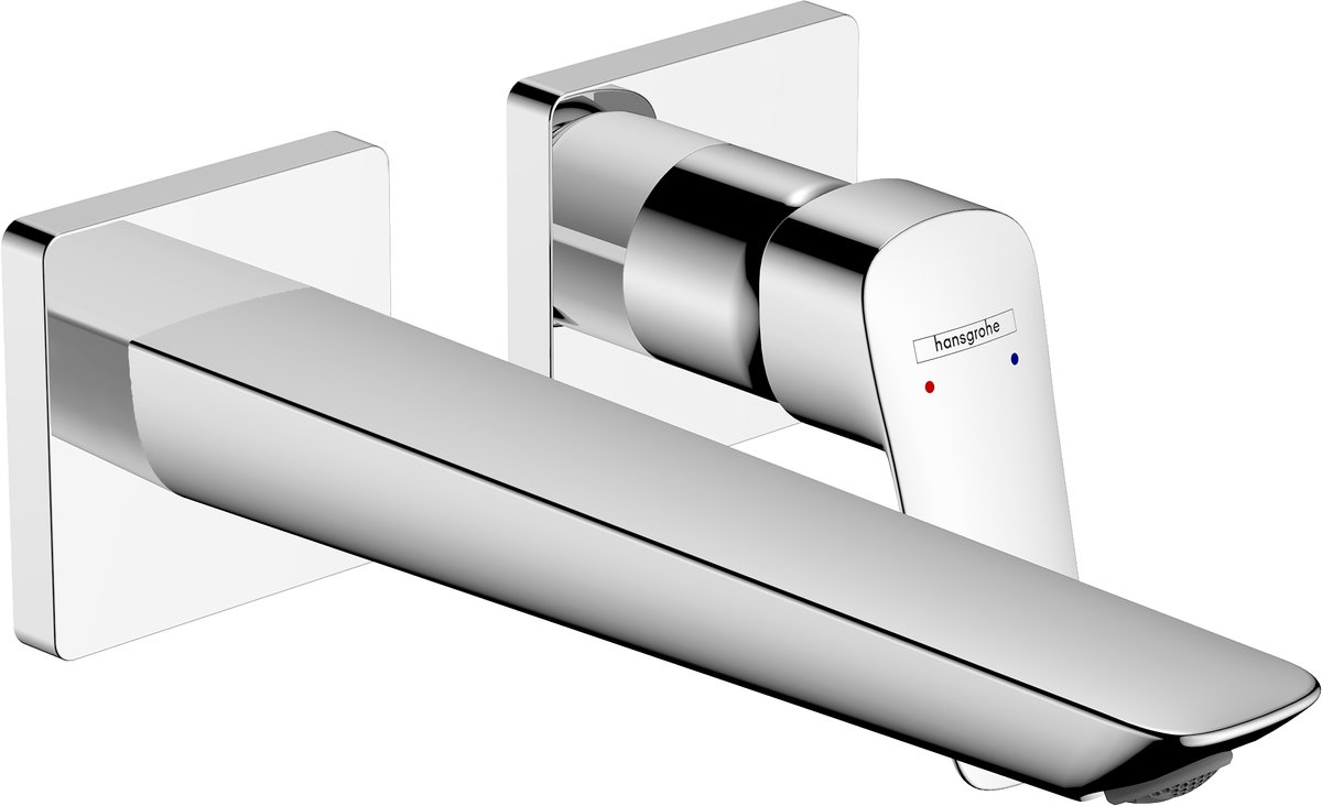 hansgrohe Logis Fine - Inbouw Wastafelmengkraan - Ééngreeps bediening - 20,5cm - Chroom