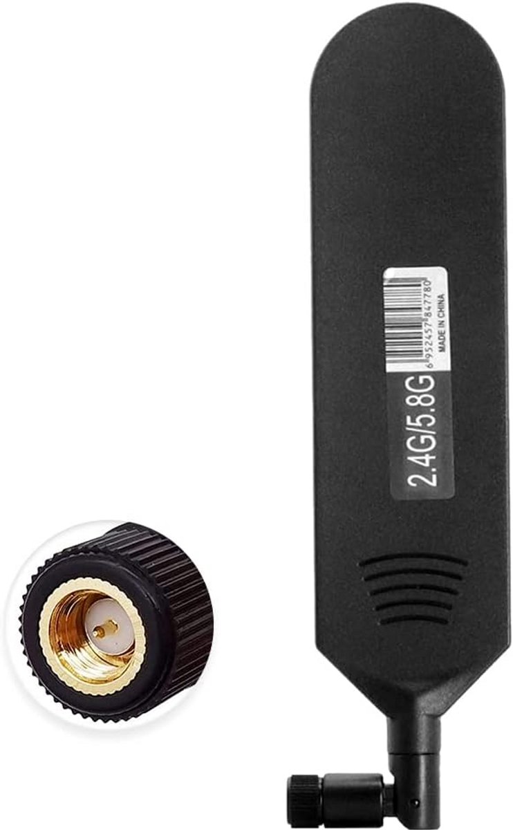 Dual Band WiFi Antenne 2.4GHz 5.8GHz Hoge Gain 18dBi Omnidirectioneel met SMA Male Connector
