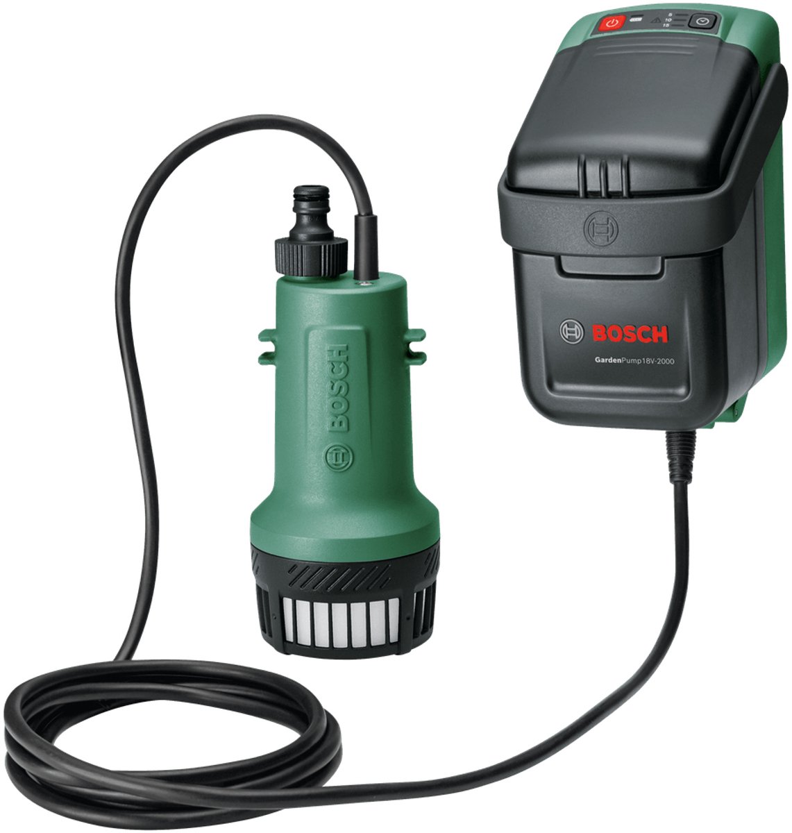 Bosch Accu Regentonpomp Gardenpump 18v-2000 (zonder Accu)
