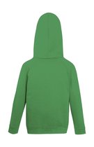 Sweat à capuche Fruit of the Loom Kids - Taille 164 (14-15) - Couleur Kelly Green