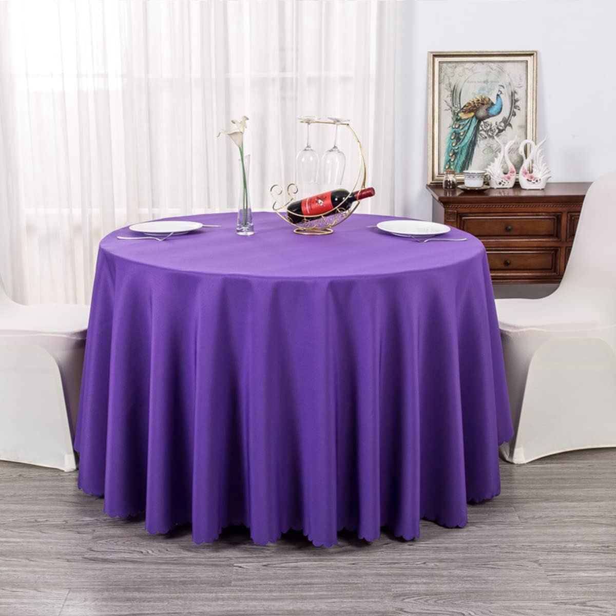 Rond Tafelkleed Polyester - Premium Kwaliteit voor Feest en Diner
