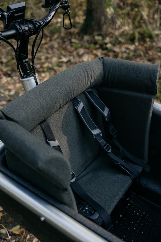 Bakfiets kussen - Gazelle Maki - Kussie Mee- Dark grey -Maat S van Kussie Mee — afbeelding 3
