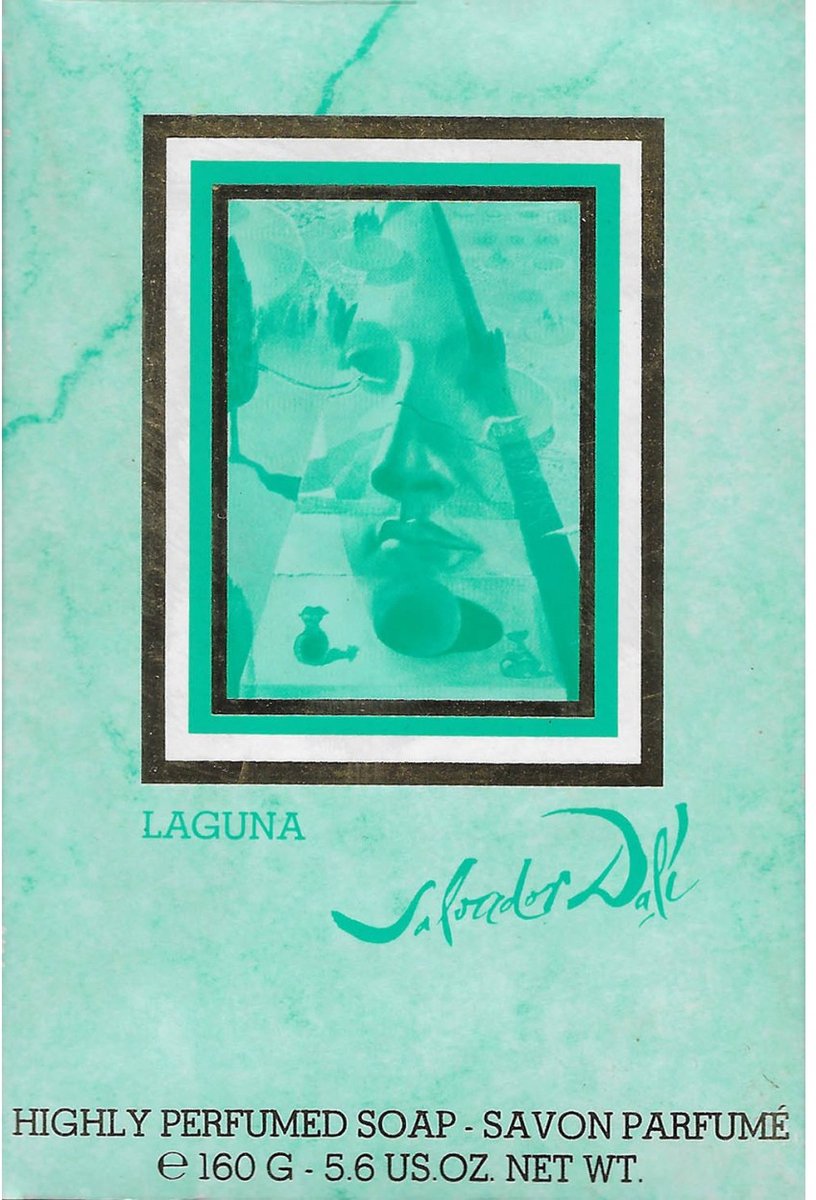 Salvador Dali Laguna Woman 160 Gr. Perfumed Seife Soap Savon - Vintage