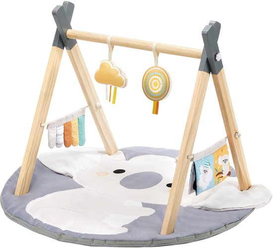 Foto: Luvion babygym koala met baby speelmat baby gym met sensorisch speelgoed