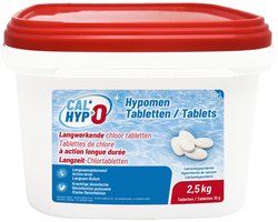 BSI - CalHyp-O - Hypomen Tablets - Langwerkende Chloortabletten 10 g - 2,5 kg