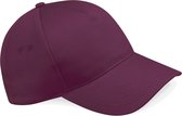 Beechfield Ultimate 5 Panel Cap Burgundy