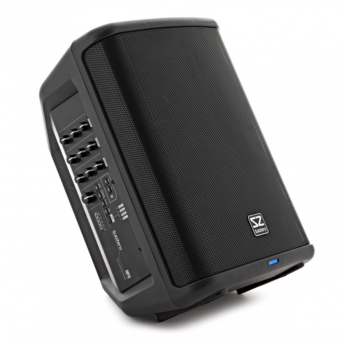 SubZero MP8 Multi-Positie Batterijaangedreven DSP PA-systeem
