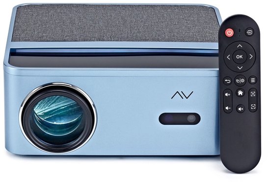 FHD 1080p projector AVCOM FHDP65 met Full HD, 4K upscaling, autofocus, HDMI, USB, Bluetooth, ingebouwde speaker