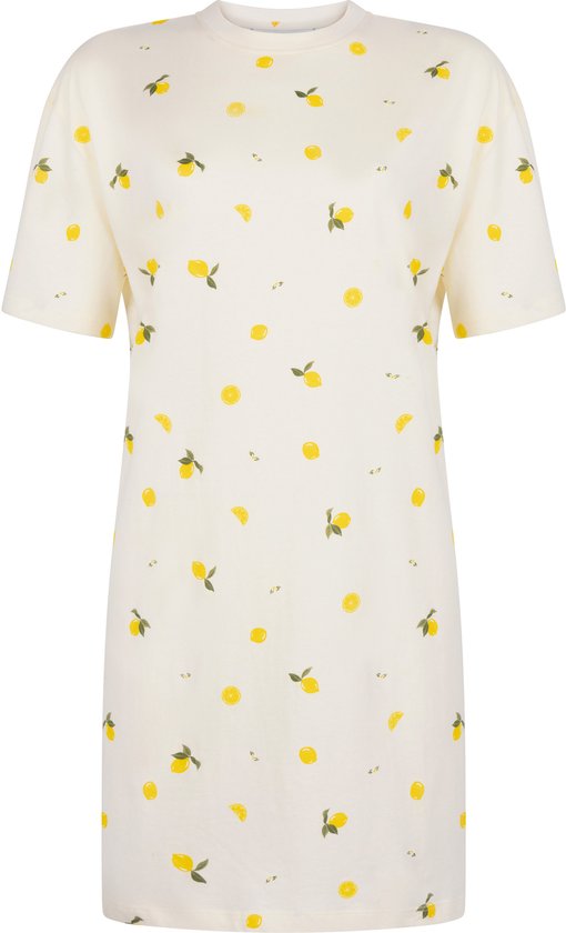 Chemise de nuit Hunkemöller col rond Wit