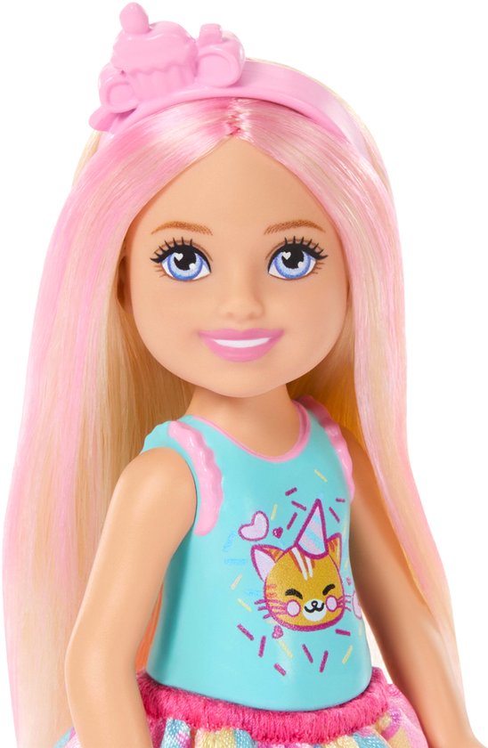 Mattel Barbie Chelsea verjaardag pop met accessoires - Barbie speelgoed. — afbeelding 3