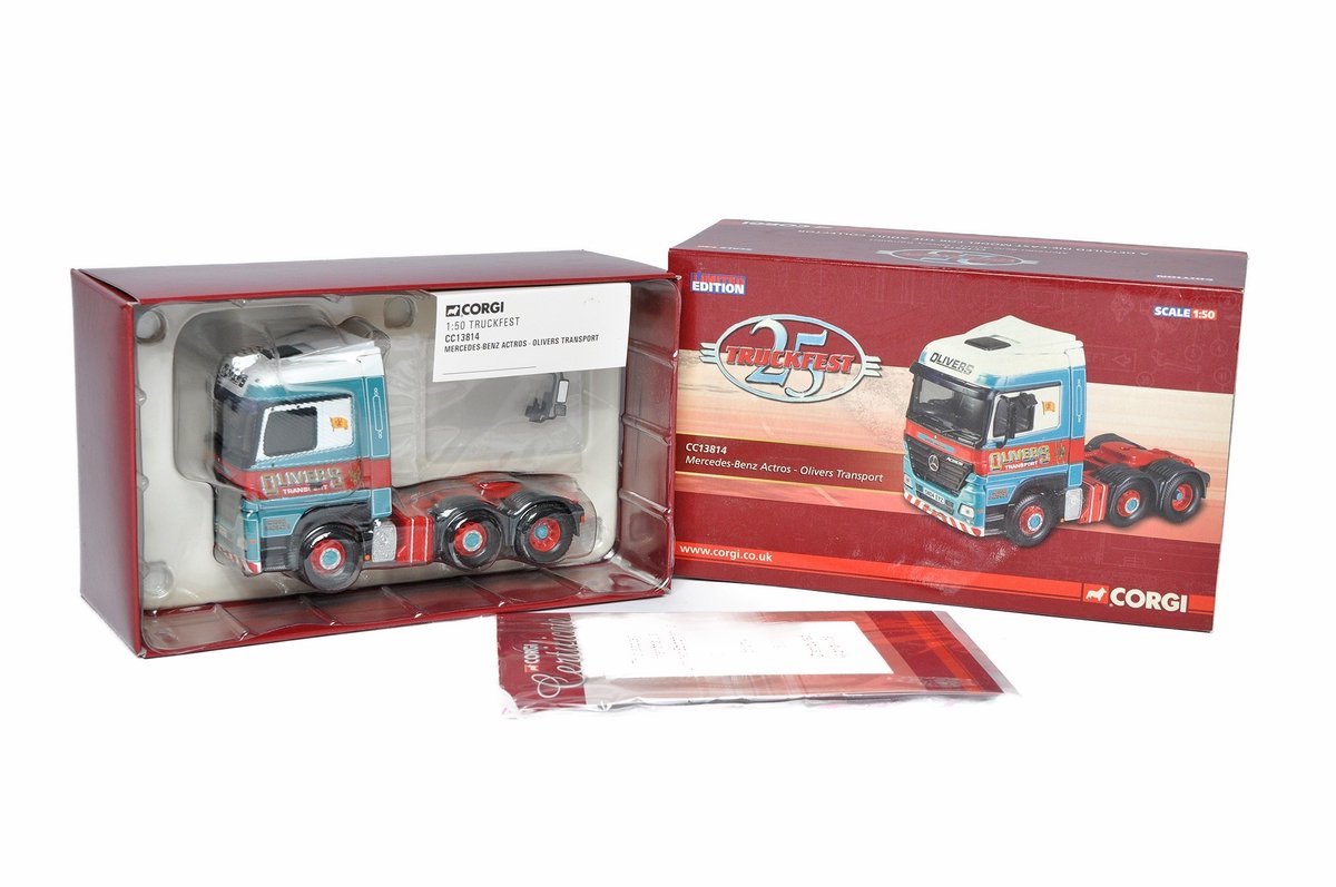 Mercedes-Benz Actros 'Olivers Transport' - 1:50 - Corgi