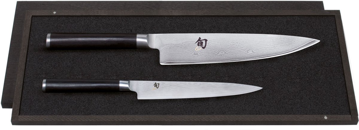 Kai Messenset Shun Classic (Universeel Mes + Koksmes) 2-delig - DMS-220