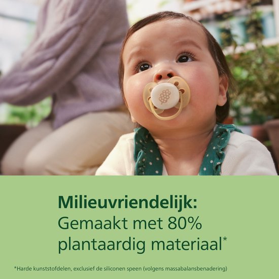 Philips Avent Ultra Soft Nighttime - 6 tot 18 maanden - Glow-in-the-dark fopspeen - SCF094/03 van Merkloos — afbeelding 2