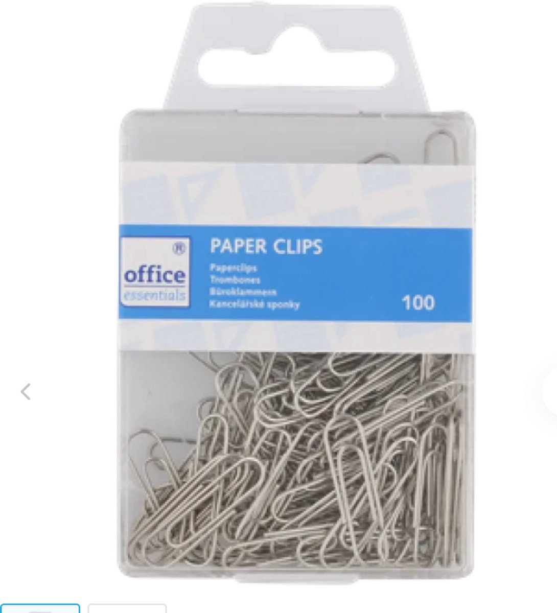 paperclips 100 stuks