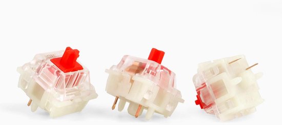 Stille Mechanische Toetsenbord Switches 5Pin - Lineair & Tactiel - Voor DIY Custom Gaming Toetsenborden — afbeelding 5