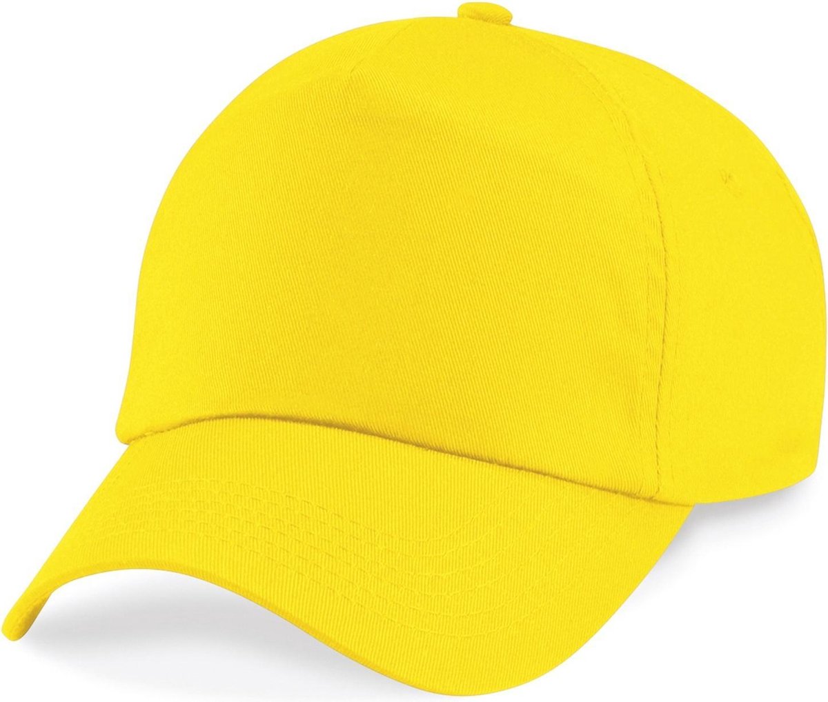Beechfield Original 5 Panel Cap Geel