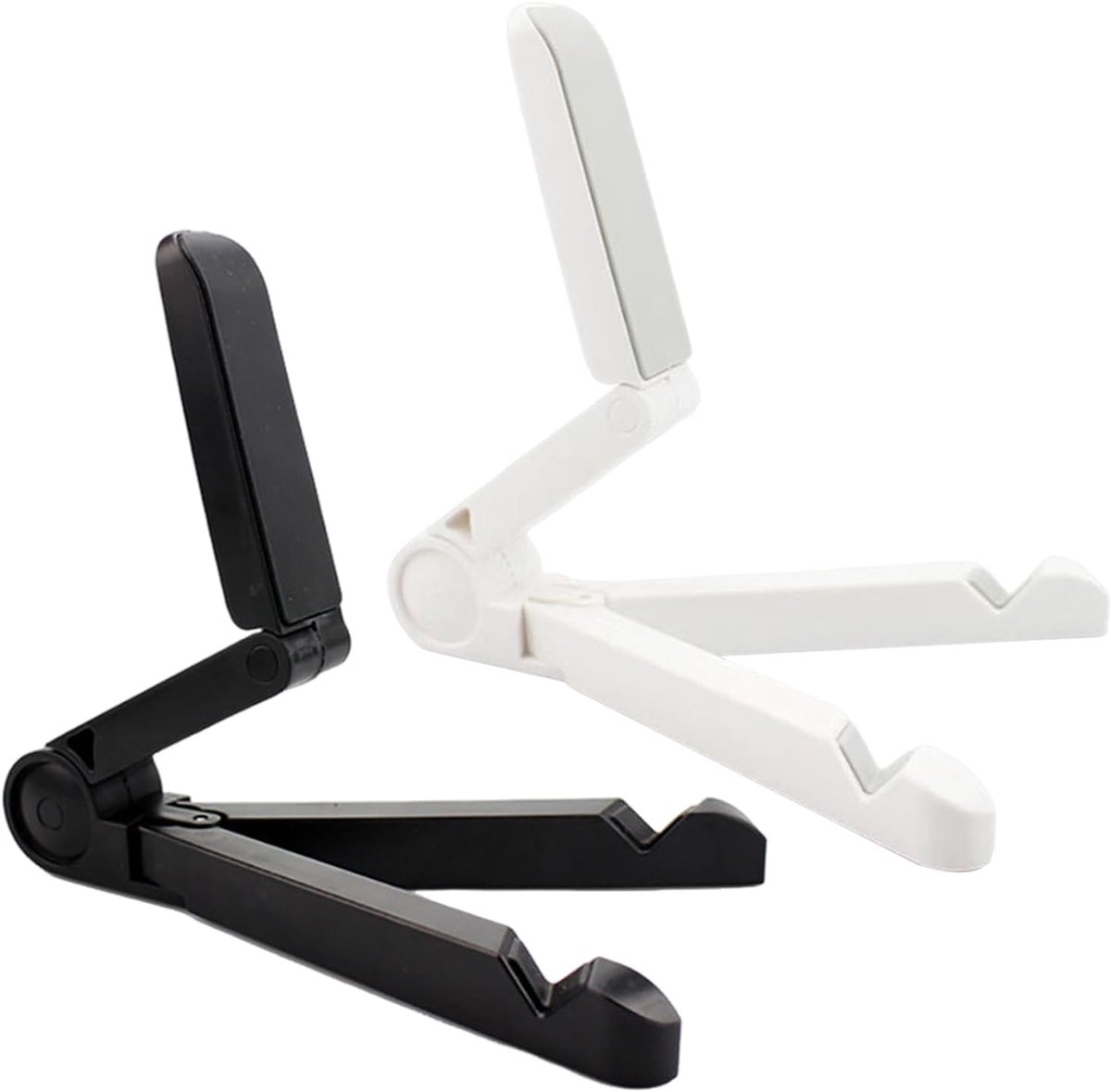 2 Pcs Tablet Stand - Verstelbare, Draagbare en Vouwbare Houder