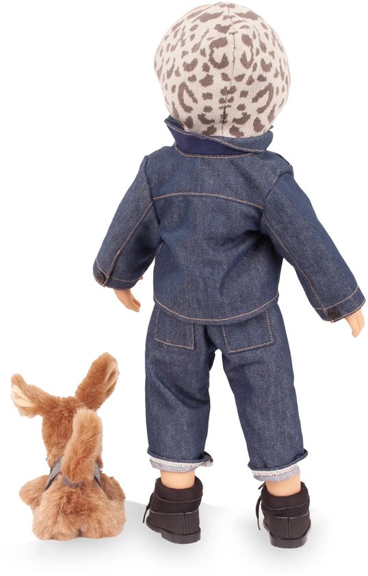 Götz Modepop Hannah en haar Hond 2026 50 cm van Götz — afbeelding 3
