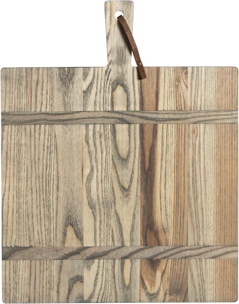 Vierkante Snij- en Serveerplank van Hout