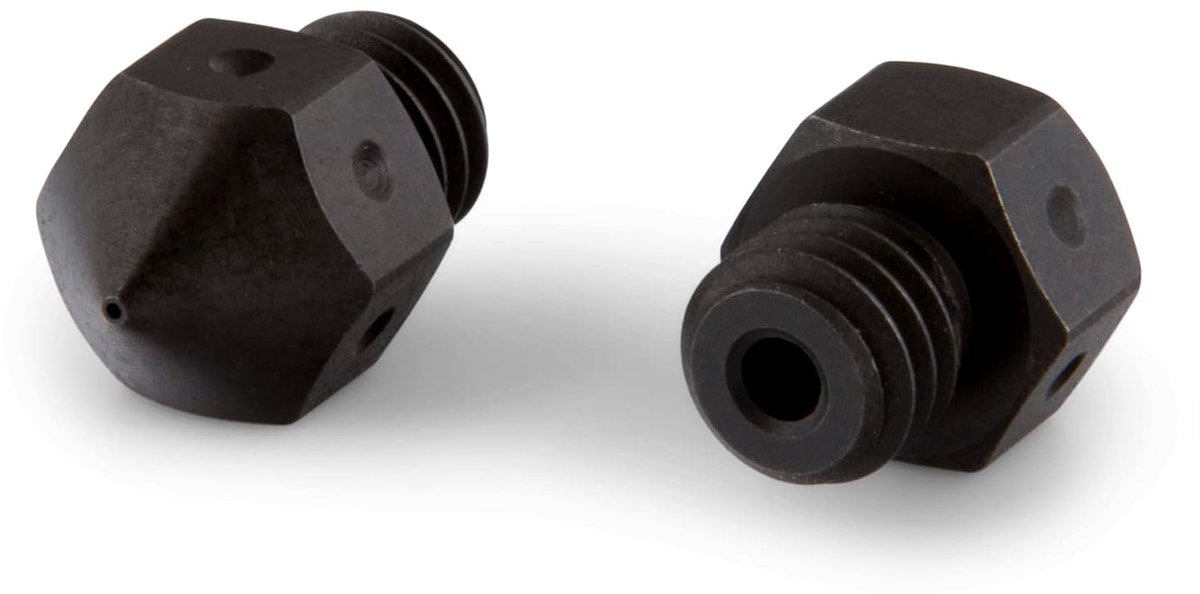 MK8 Spuitmond 0,4 mm - Geharde Stalen Mondstuk voor 3D-printers