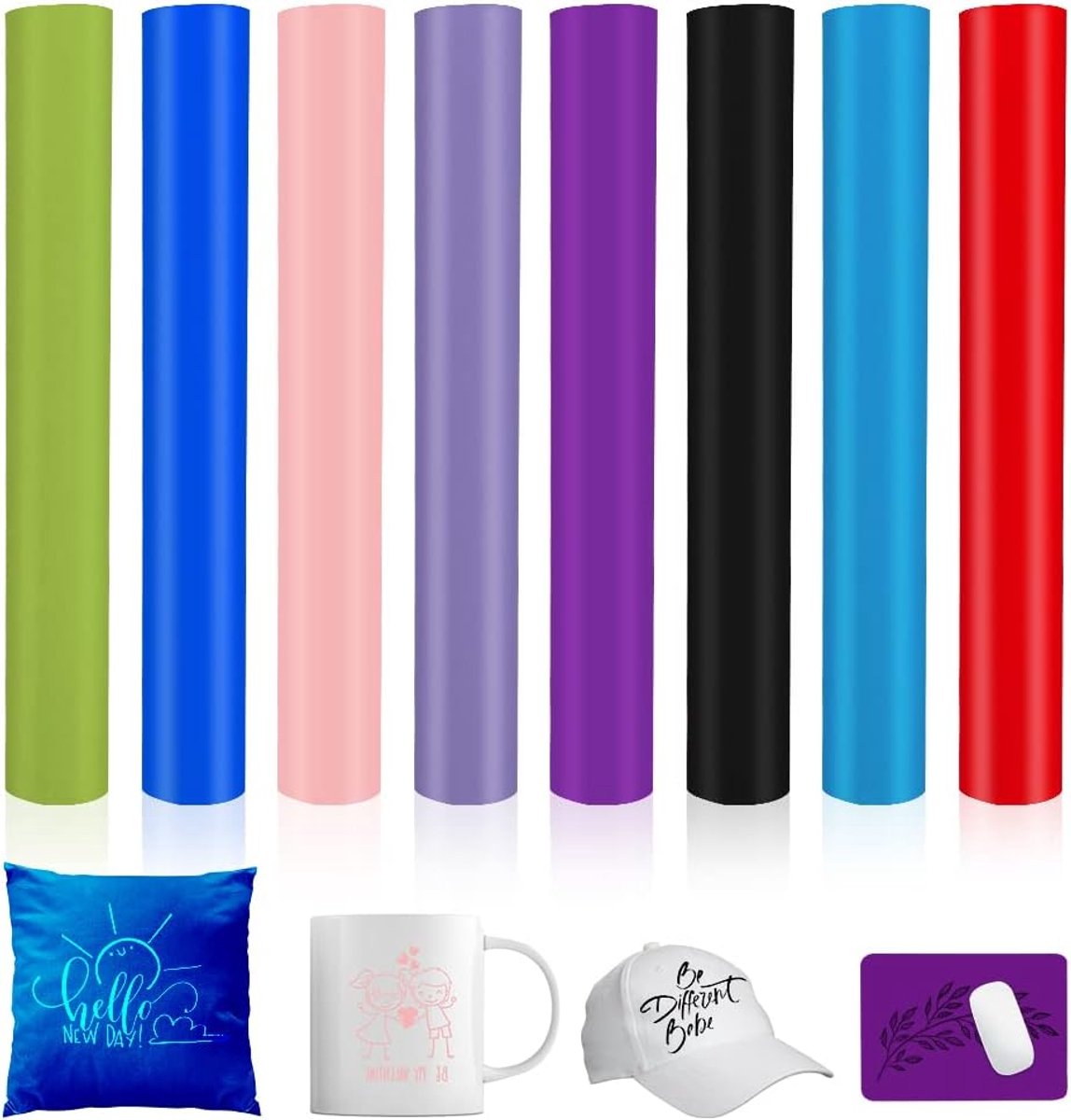 Transferpapier voor Sublimatie - 8 Stuks Infusie Inktfolie 30,5 x 30,5 cm