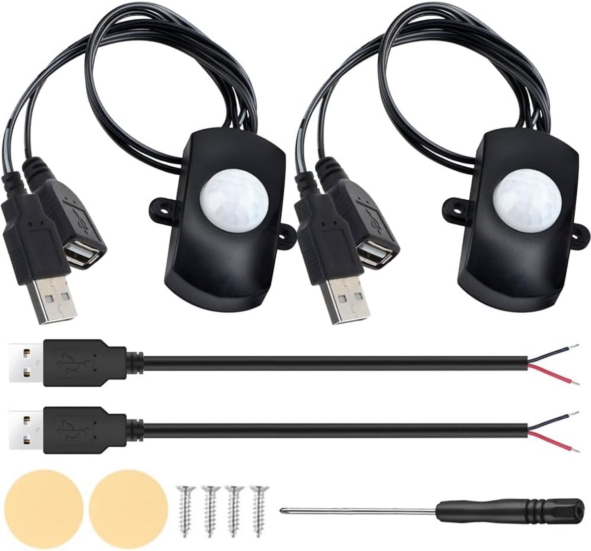 Mini PIR Bewegingssensorschakelaar DC 12V naar 30V 3A - LED Controller voor Wandlampen