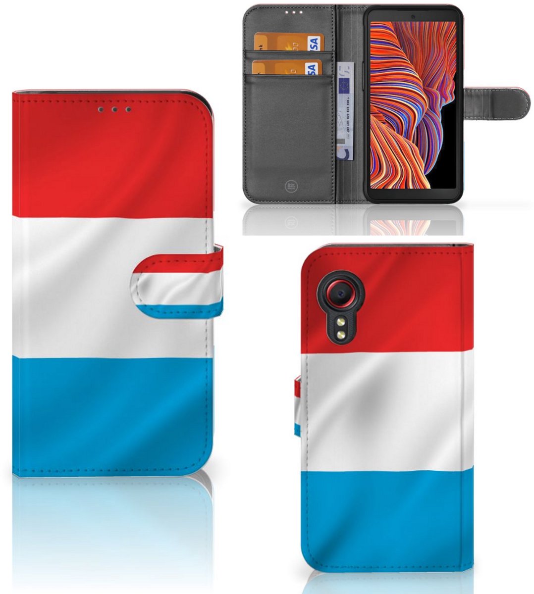 Samsung Galaxy Xcover 5 Bookstyle Case Luxemburg