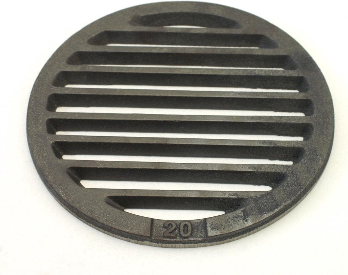 Rond Ovenrooster Ø 20 cm - Hoogwaardige Kachelaccessoire