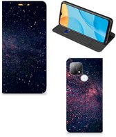 Flip Cover OPPO A15 Smart Cover Case Étoiles