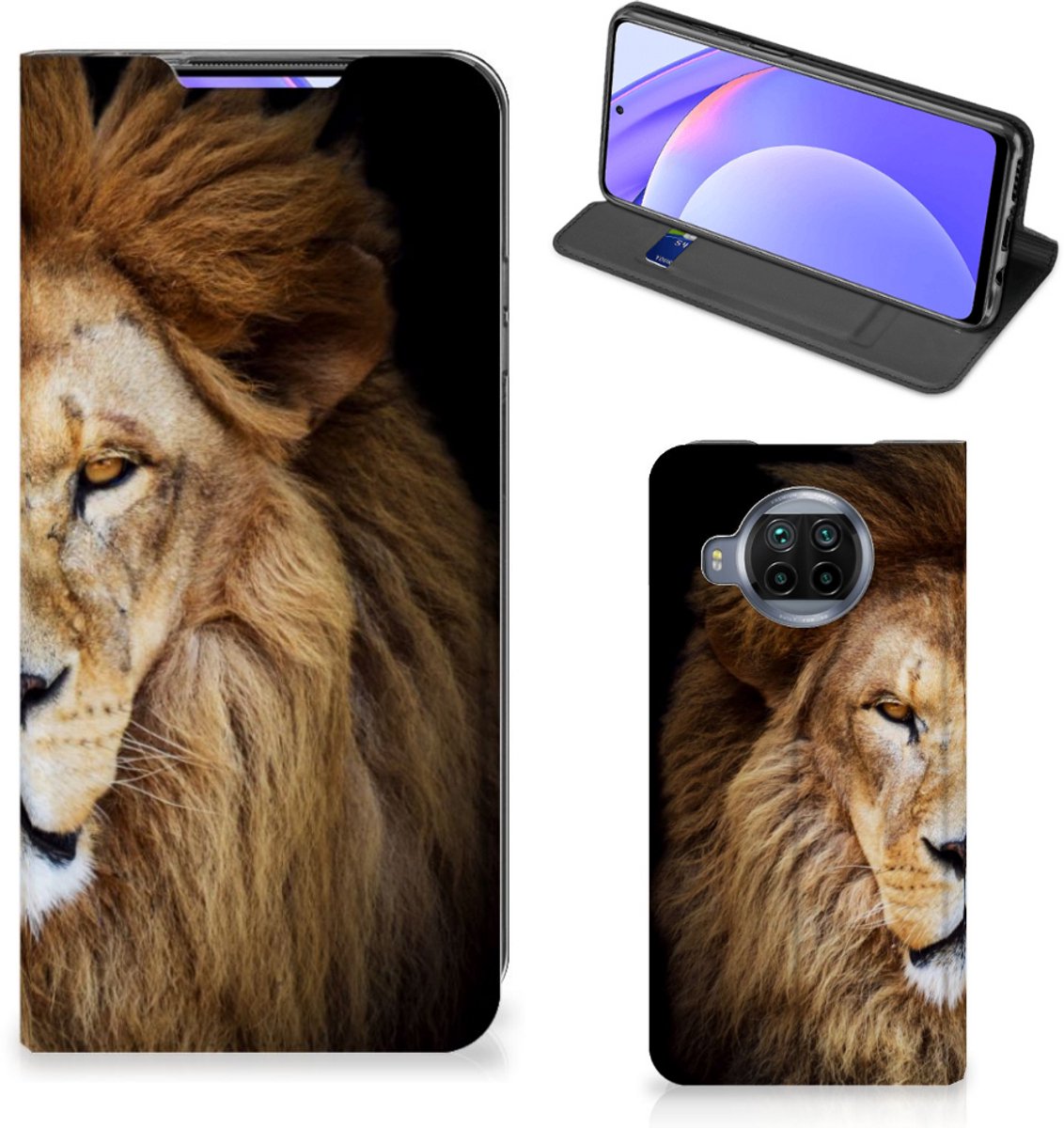 Xiaomi Mi 10T Lite Hoesje maken Leeuw
