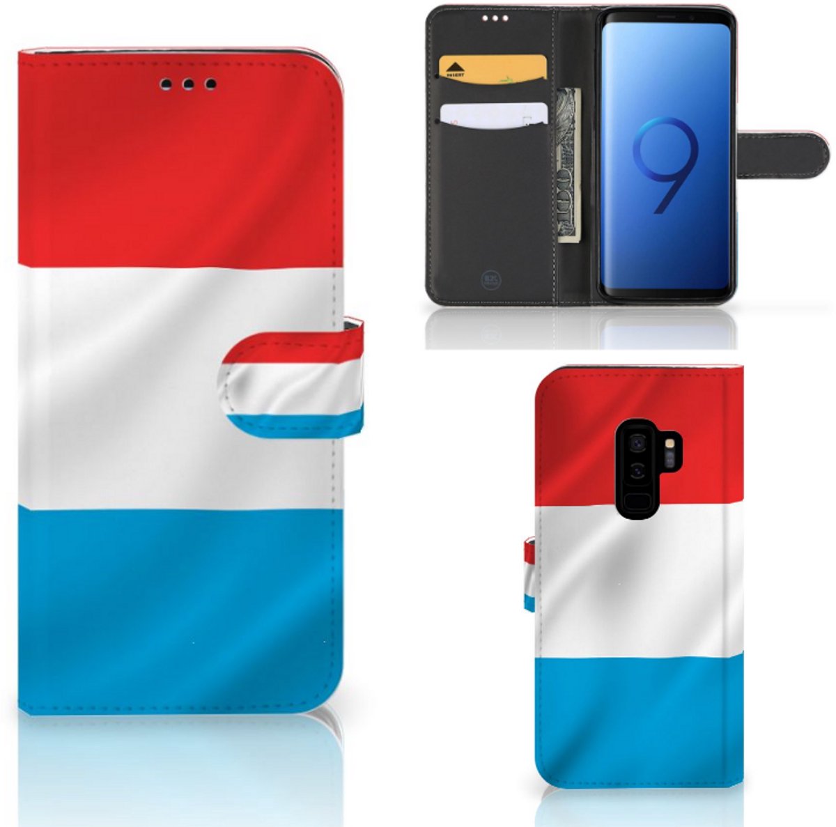 Book Case voor Samsung Galaxy S9 Plus Bookstyle Case Luxemburg