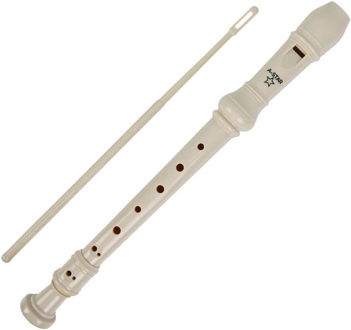 Sopraan/Descant Blokfluit met Tas en Accessoires - Ideaal voor Scholen en Beginners