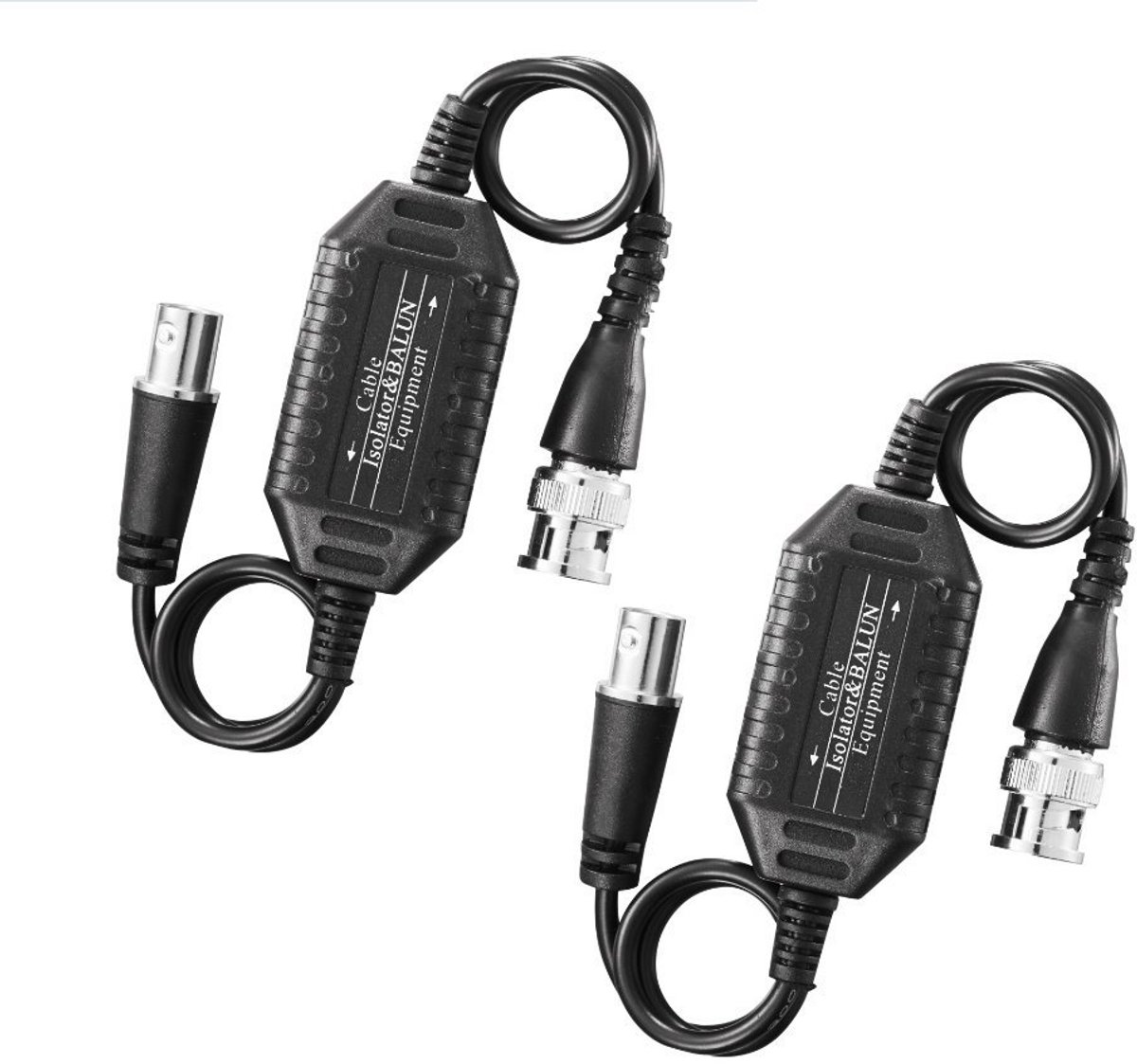 CCTV BNC Coaxiale Video Isolator voor Camera - 2 Stuks