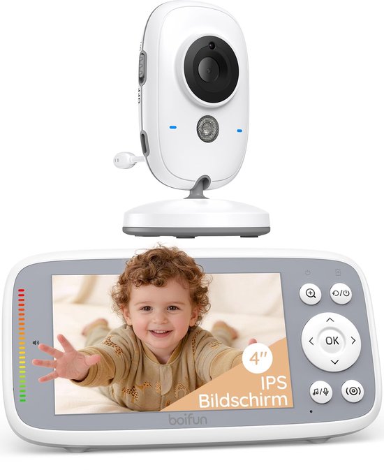 BOIFUN Babyfoon met Camera HD - Nachtzicht 4 Inch Scherm - Shenzhen Globaleda Supply Chain MGT Co., - €54,90