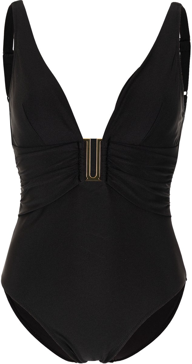Pastunette Premium - Badpak Ivory Shore - Zwart - Corrigerend
