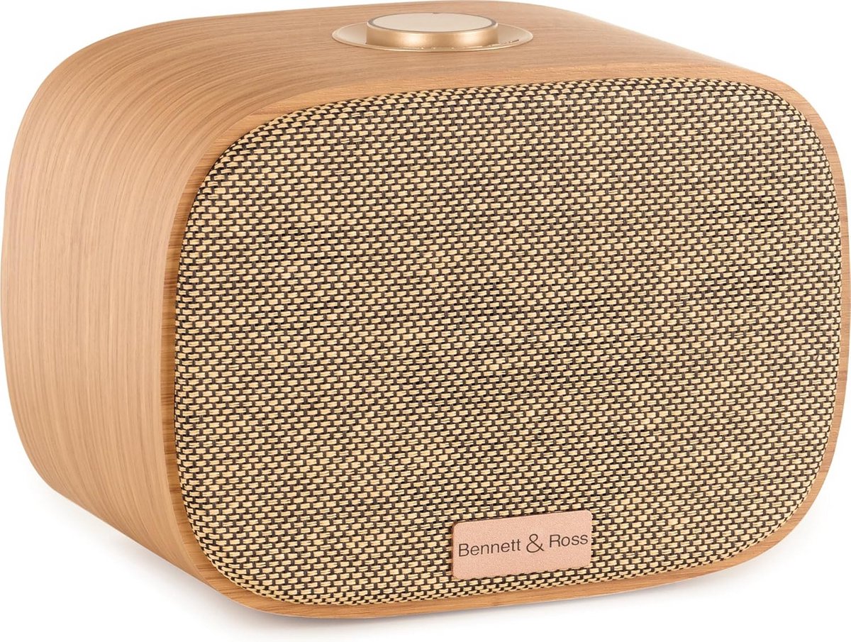 Bluetooth Luidspreker met Houten Behuizing - 60 Watt Geluidskracht - Innovatieve Audioervaring