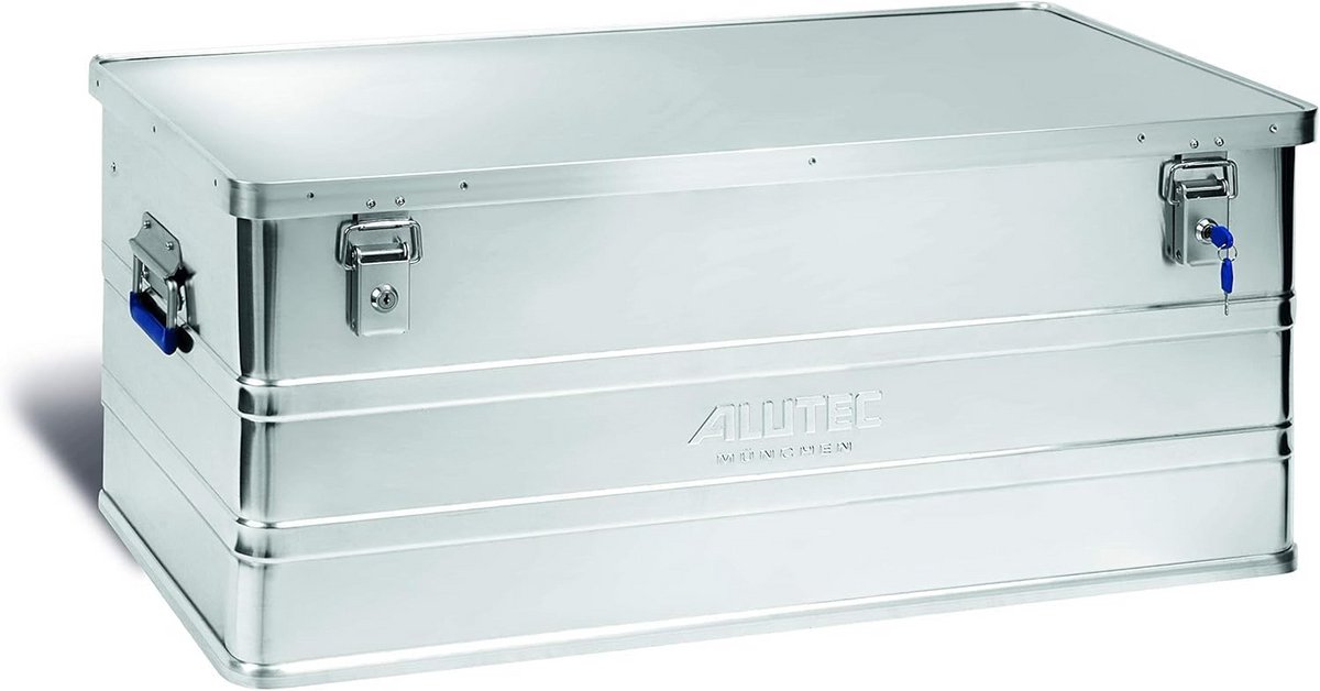 Classic Aluminium Opbergdoos met Cylinderslot 900 x 490 x 380 mm