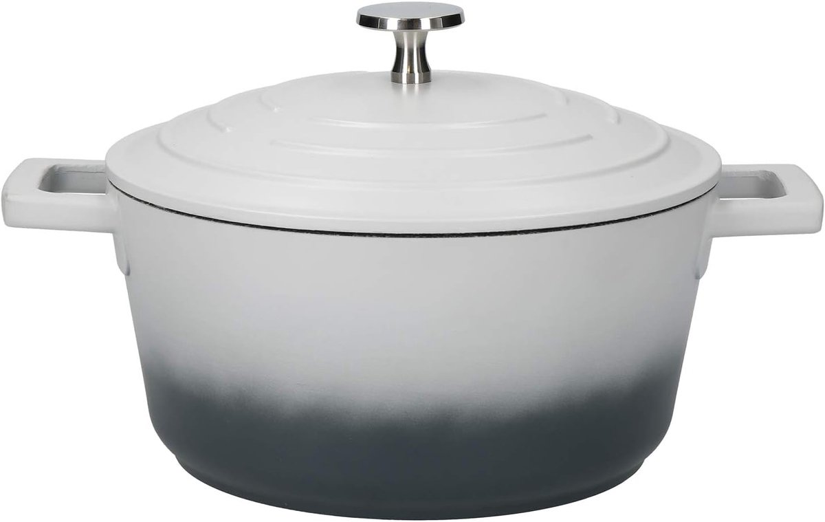 Lichtgewicht Braadpan met Deksel - 2,5 Liter, Geschikt voor Inductie en Oven