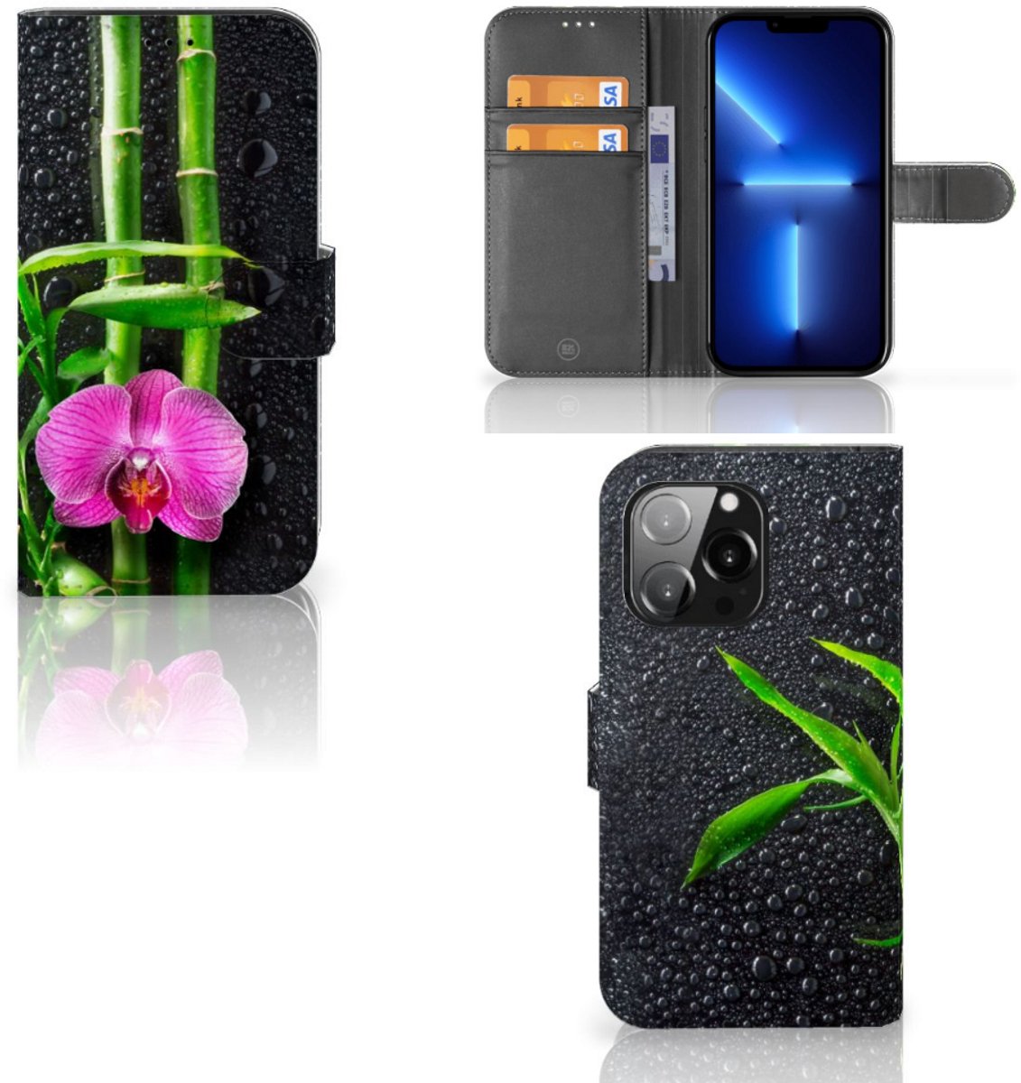 iPhone 13 Pro Hoesje Orchidee