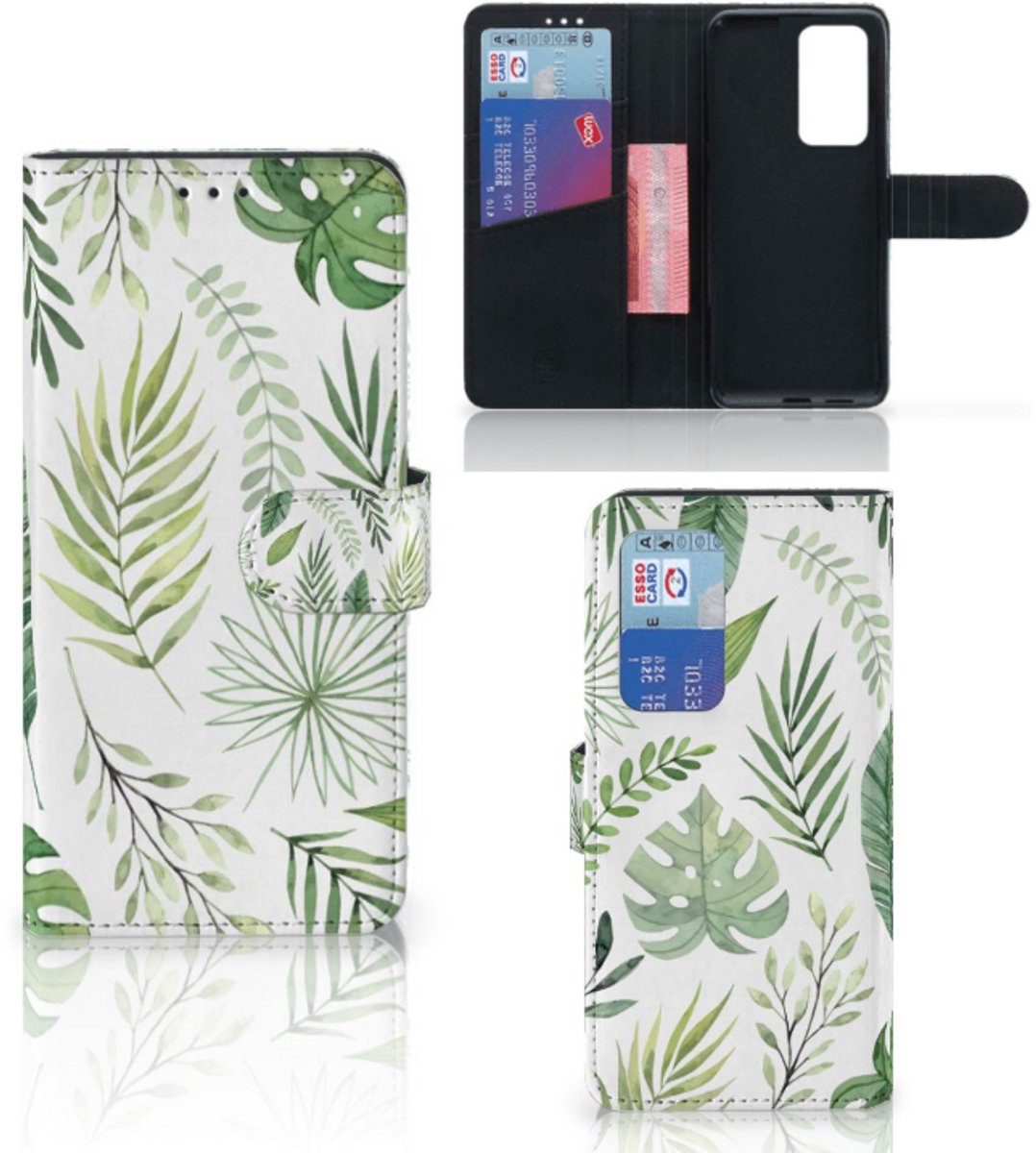 Huawei P40 Pro Hoesje Leaves