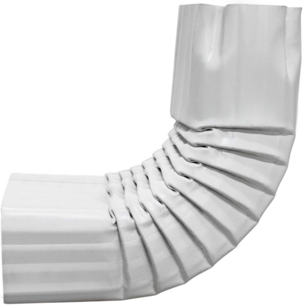 Regengoot bend 90° verlengstuk voor regenafvoeren 3x4" A-stijl