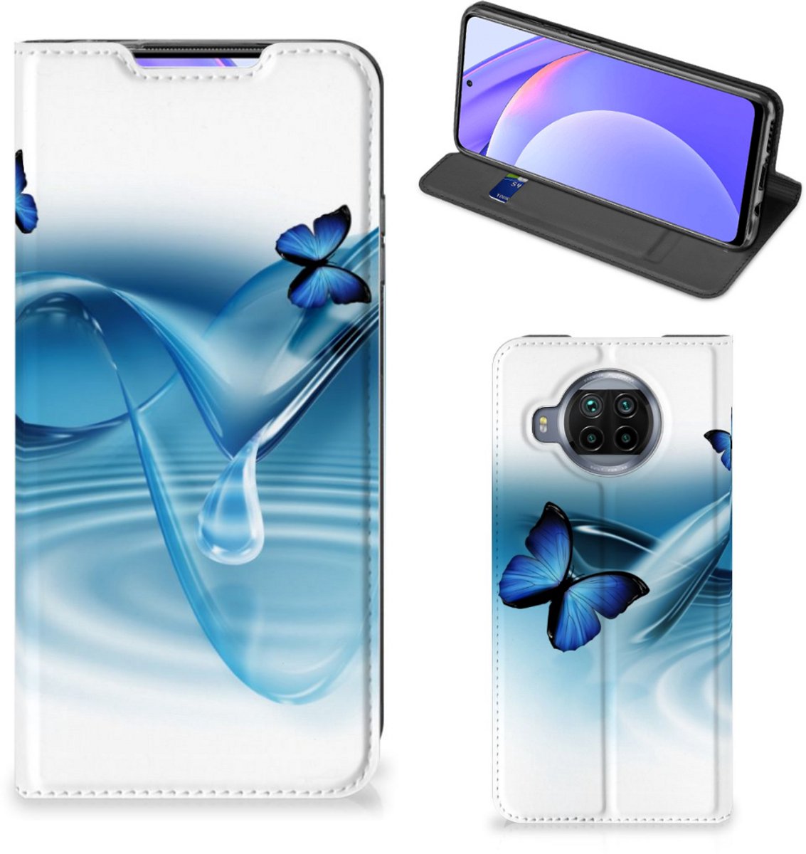 Xiaomi Mi 10T Lite Hoesje maken Vlinders