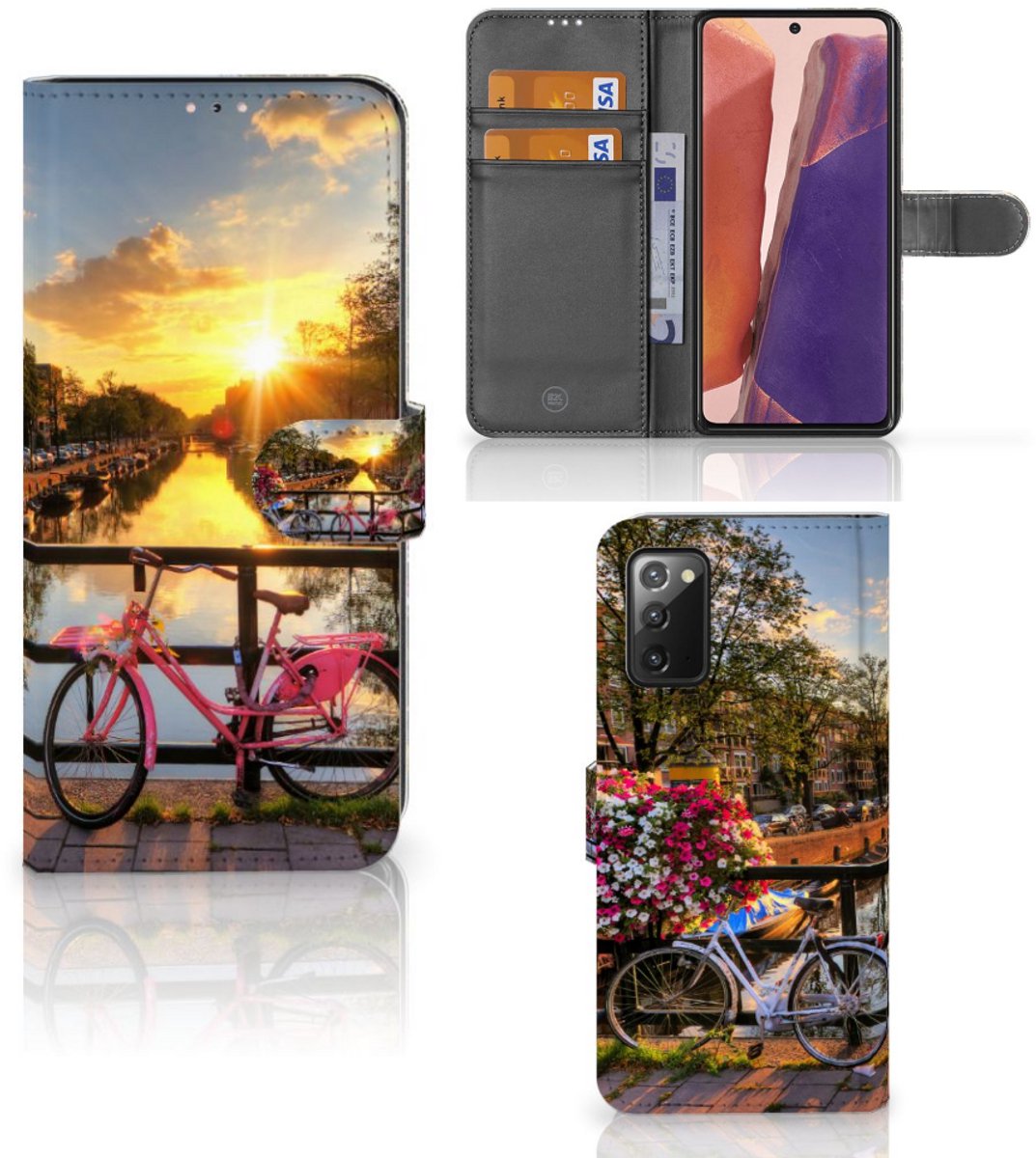 Samsung Galaxy Note 20 Flip Cover Amsterdamse Grachten