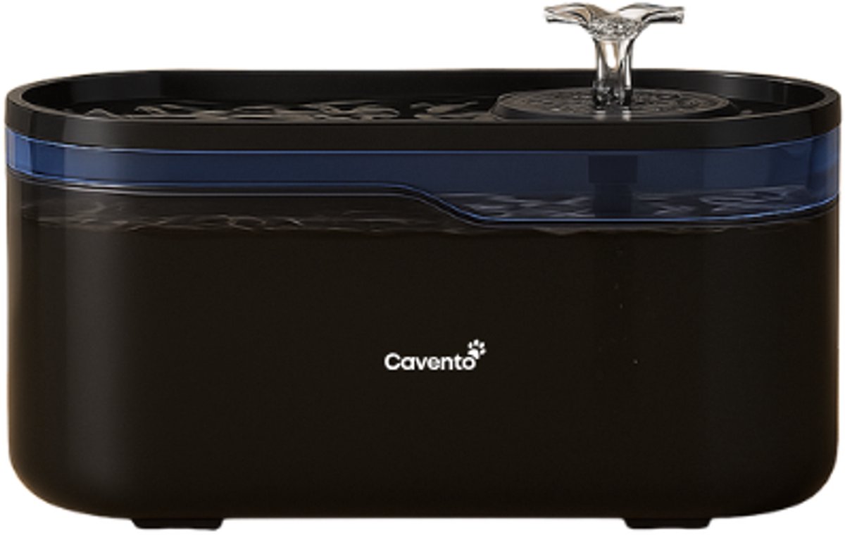 Drinkfontein Kat 2.8L – Automatische Drinkfontein Kat & Hond – Waterfontein – Fluisterstil – BPA-vrij – Met Filter – Cavento ®