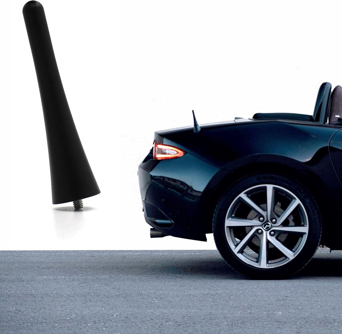 Korte stompe antennemast voor Ford Mustang Cabrio 2015-2023