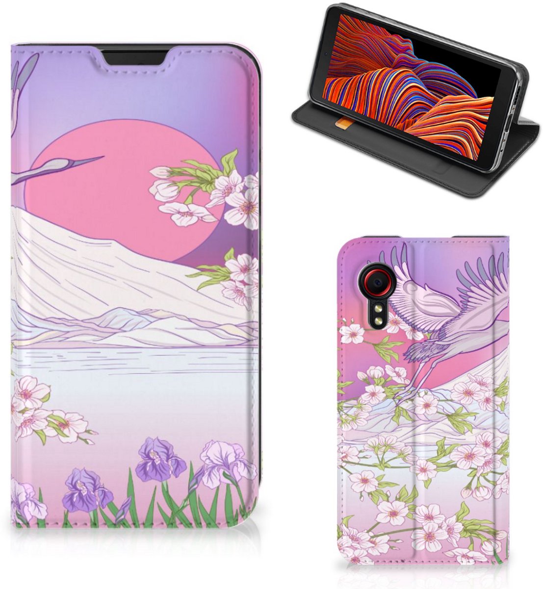 Samsung Galaxy Xcover 5 Hoesje maken Bird Flying